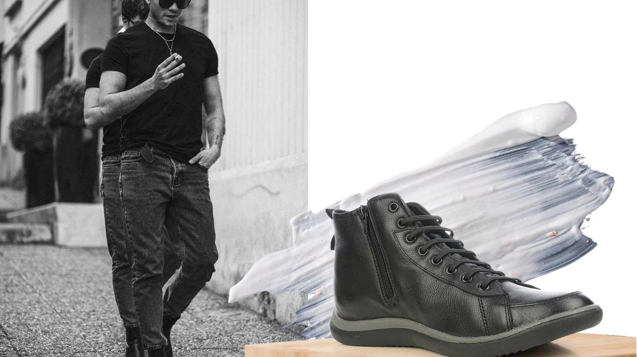 La atemporalidad de las botas negras para hombre