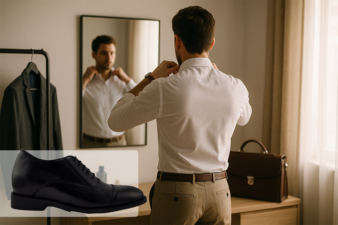 3 claves para un look ejecutivo sin esfuerzo (y ganar altura +7 cm)