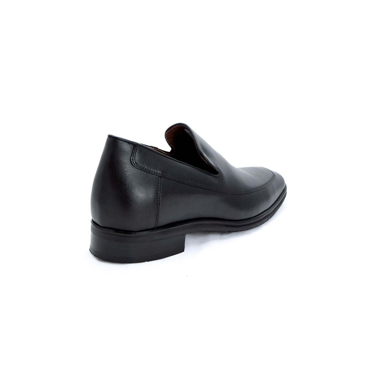 Max Denegri Mëxico - Zapatos de Vestir para hombre mocasín Negro 7cms de Altura New Castle