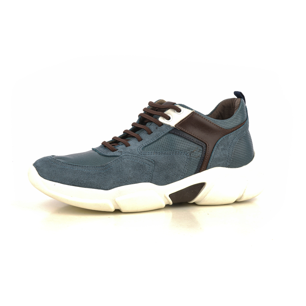 Max Denegri Mëxico - Tenis Casuales Celeste +7cm de Altura para hombre Grove