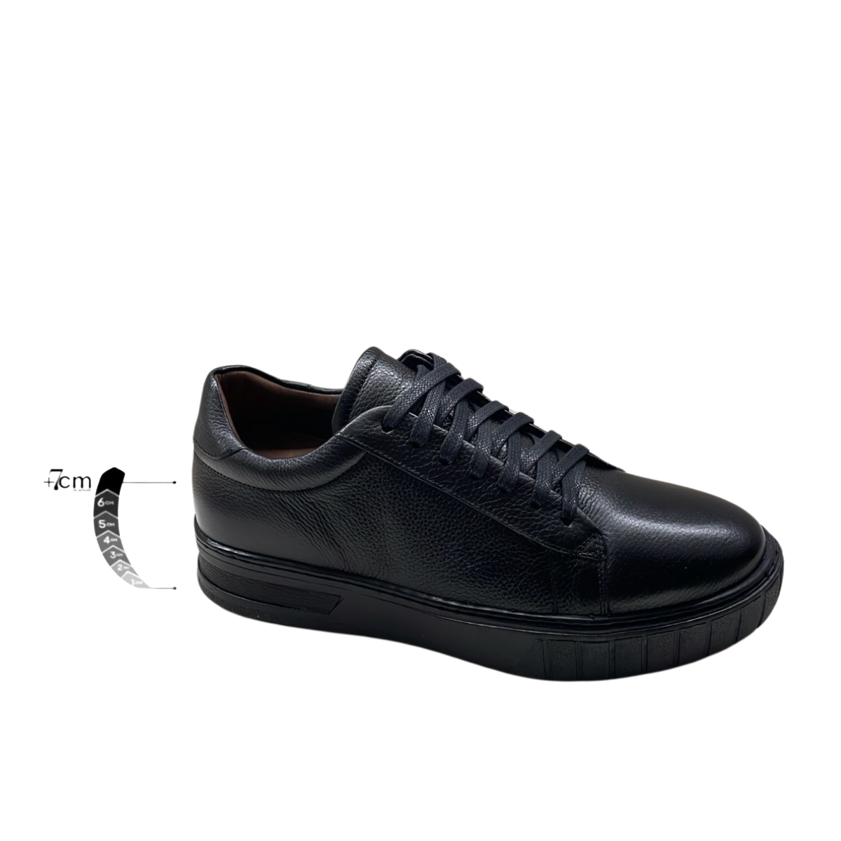 Max Denegri Mëxico - Tenis Casuales para hombre Negro +7cm de Altura Houston