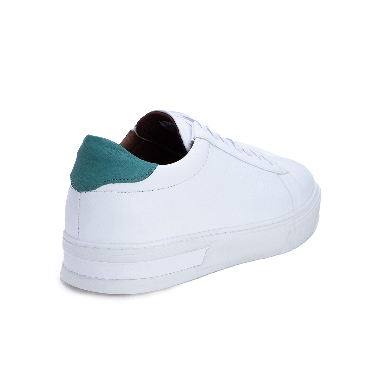 Max Denegri Mëxico - Tenis Casuales Blanco-Verde +7cm de Altura para hombre Houston