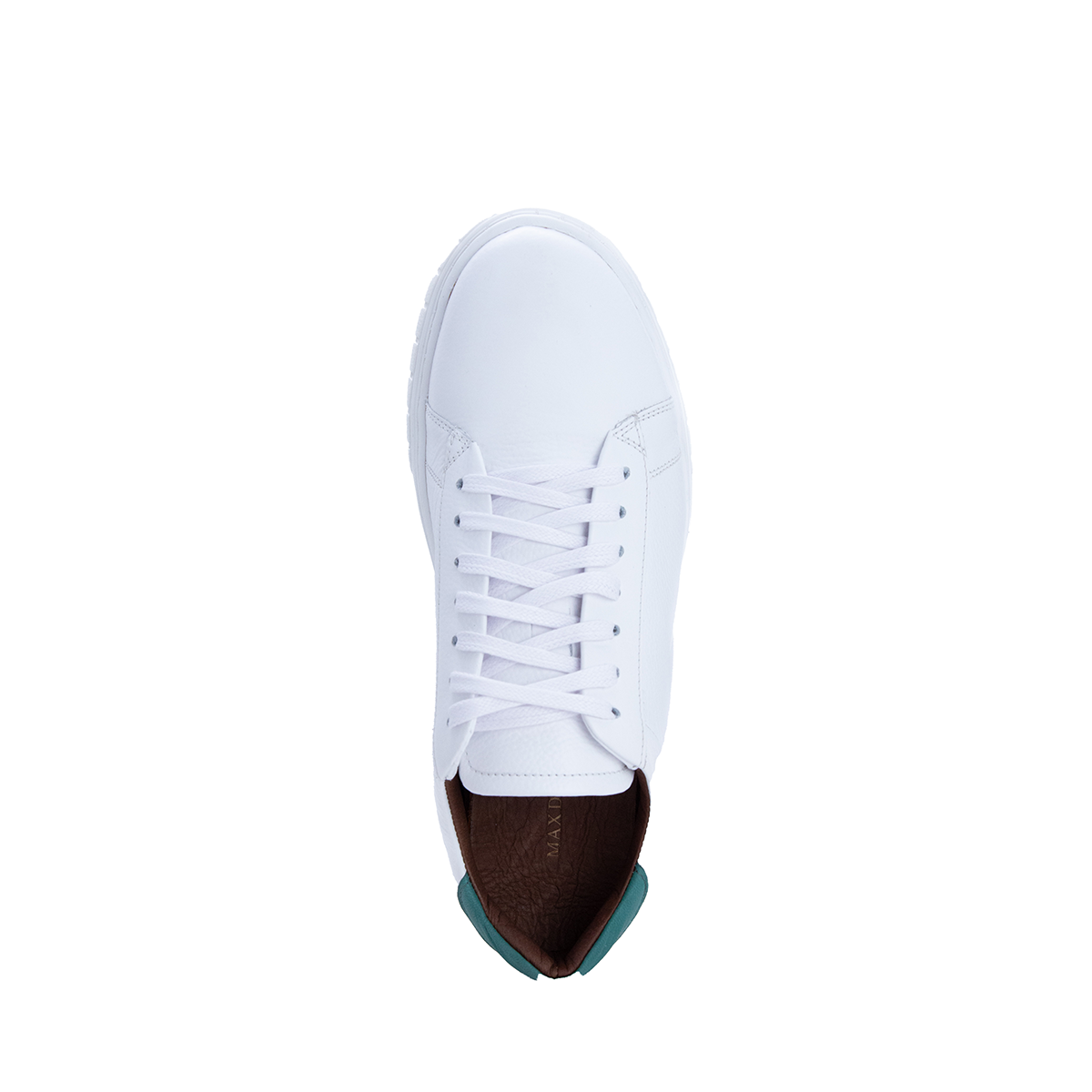 Max Denegri Mëxico - Tenis Casuales Blanco-Verde +7cm de Altura para hombre Houston