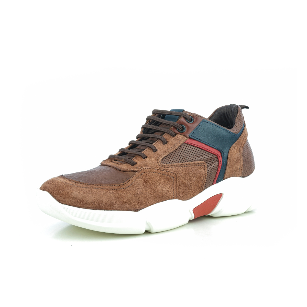 Max Denegri Mëxico - Tenis Casuales Café +7cm de Altura para hombre Grove