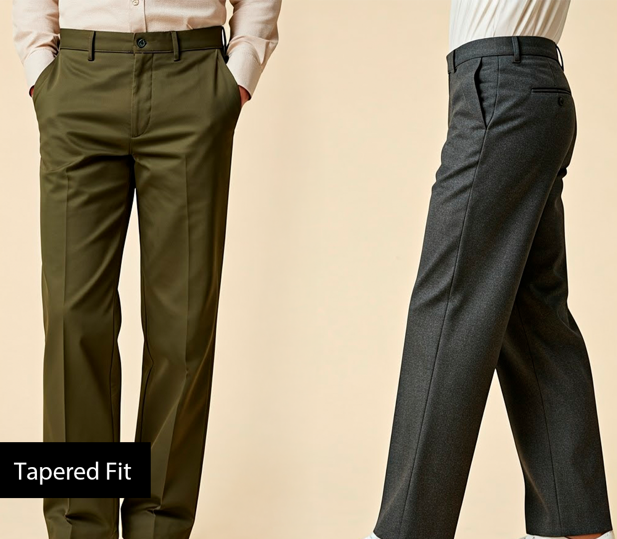 Tipos de Pantalones para Hombre y Cómo Usarlos para Lucir Más Alto