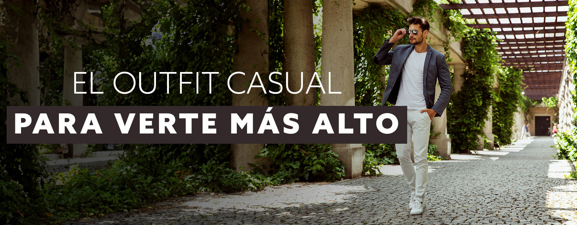 El outfit casual para verte más alto