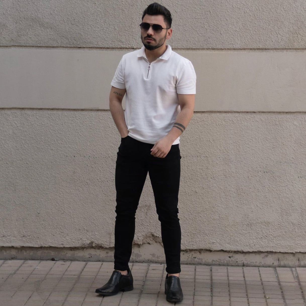 Max Denegri Mëxico - Zapatos de Vestir para hombre derby Negro 7cms de Altura Manhattan