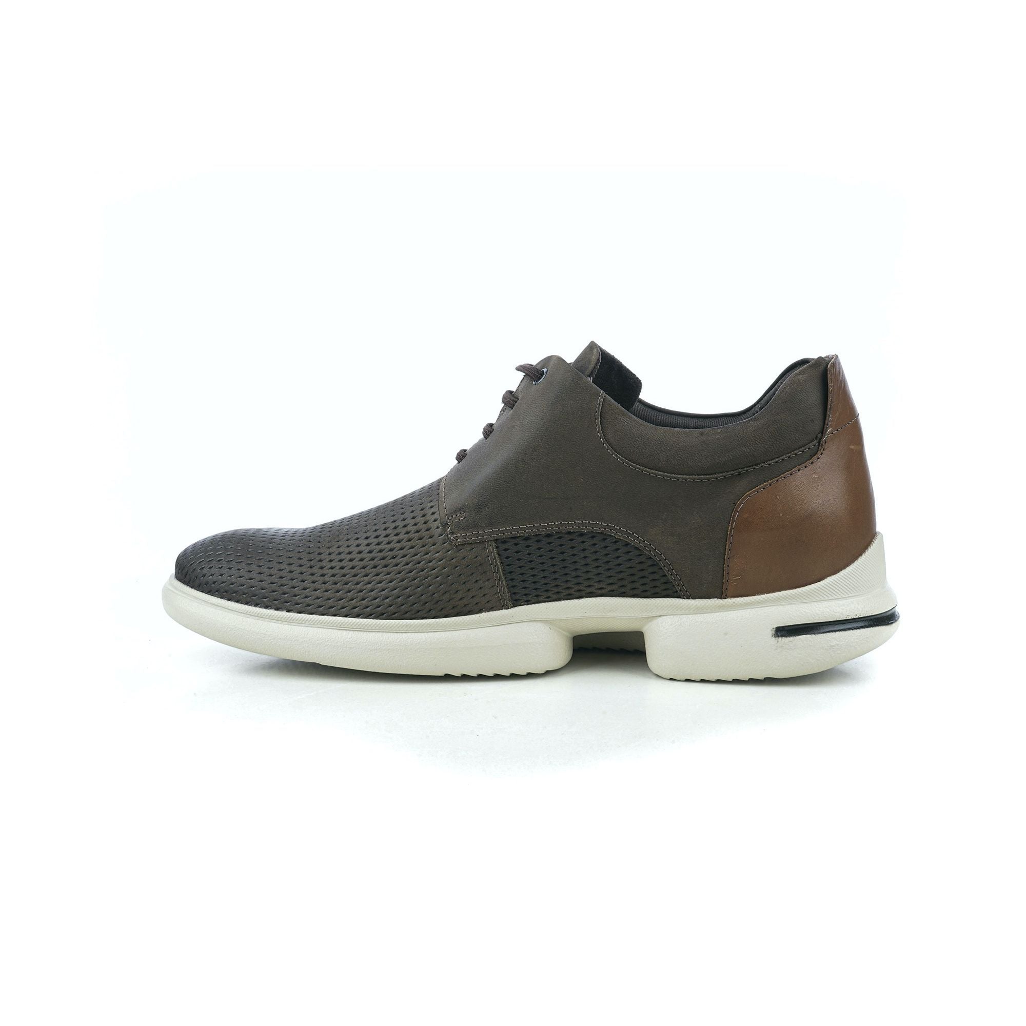 Max Denegri Mëxico - Zapatos casuales para hombre Derby Café + 7cms de altura Logan