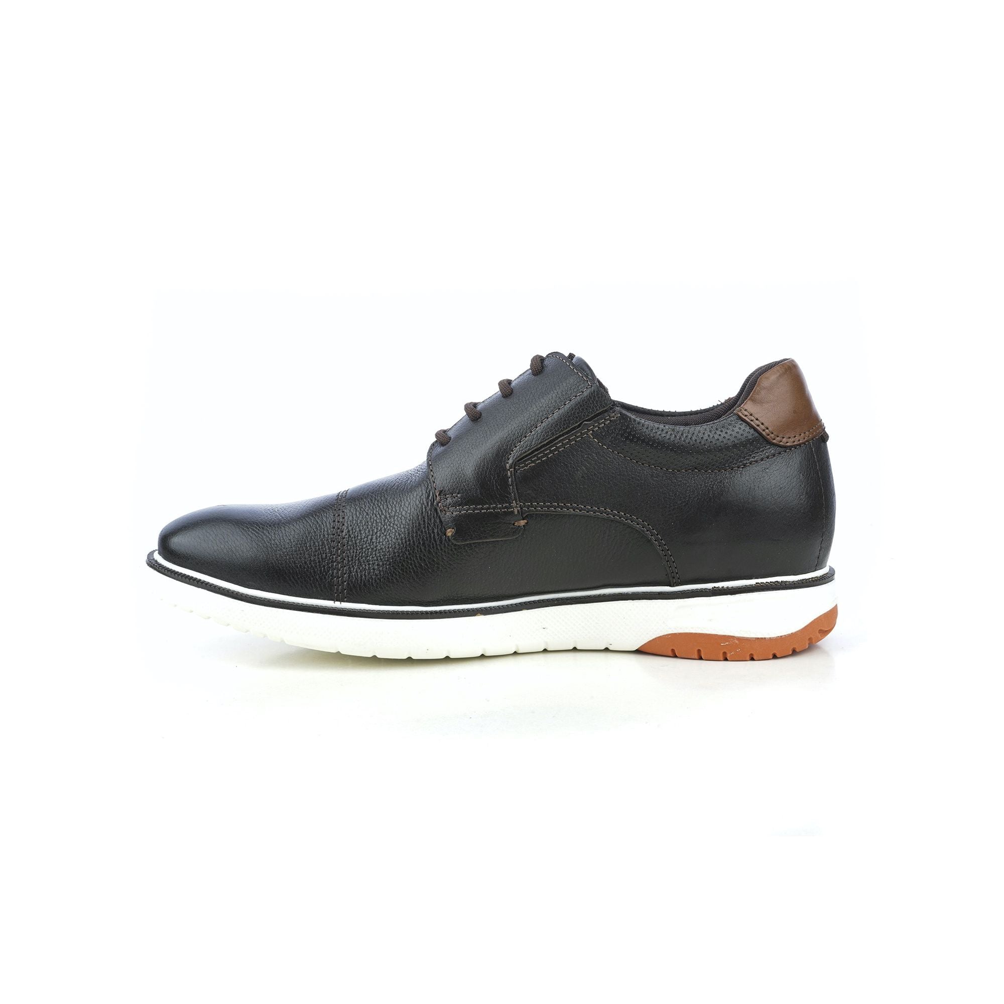 Max Denegri Mëxico - Zapato casuales para hombre Derby Café + 7cms de altura Factory