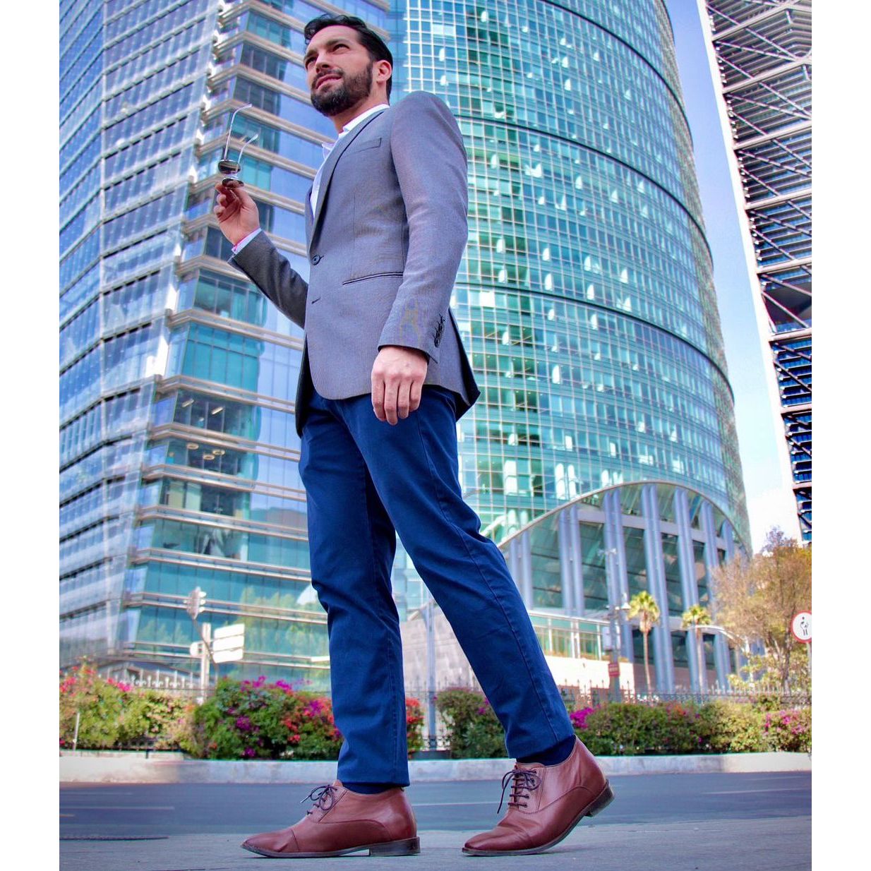 Max Denegri Mëxico - Zapatos de Vestir para hombre Whole Cut Café 7cms de altura Lawrence