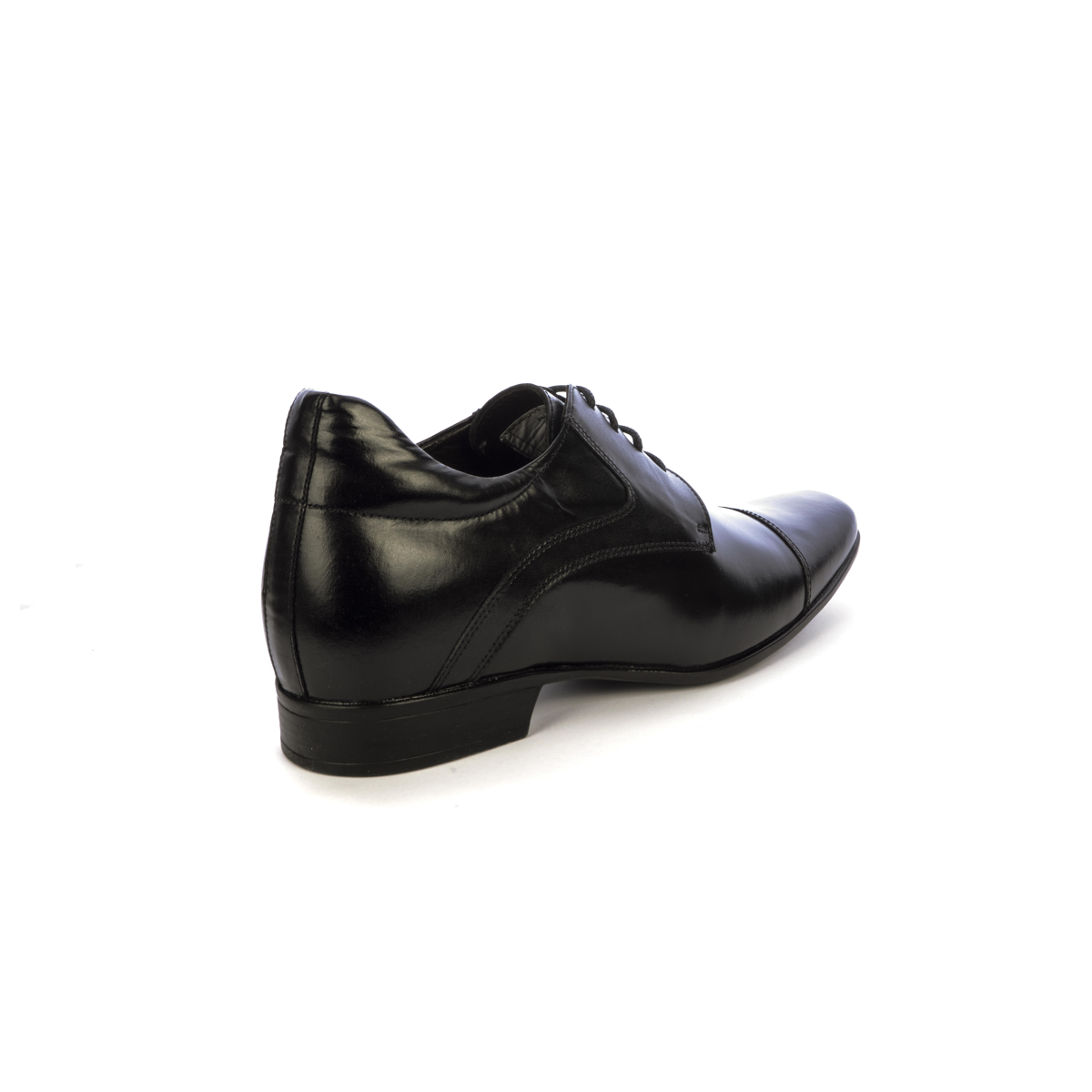 Max Denegri Mëxico - Zapatos de Vestir para hombre derby Negro 7cms de Altura Manhattan