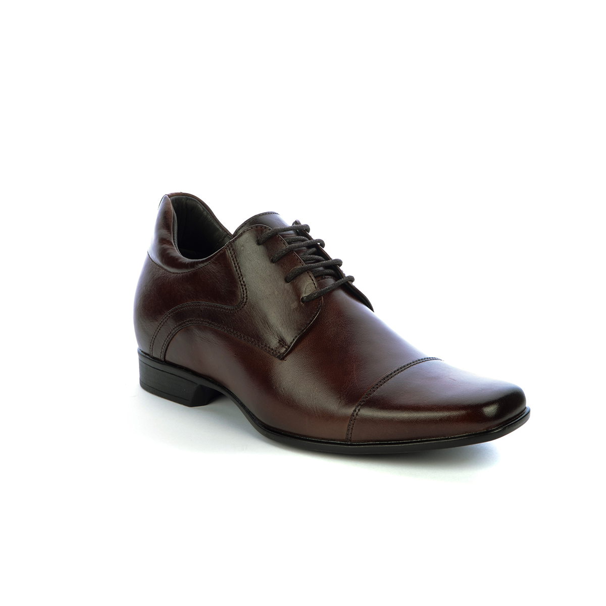 Max Denegri Mëxico - Zapatos de Vestir para hombre derby Café 7cms de Altura Manhattan