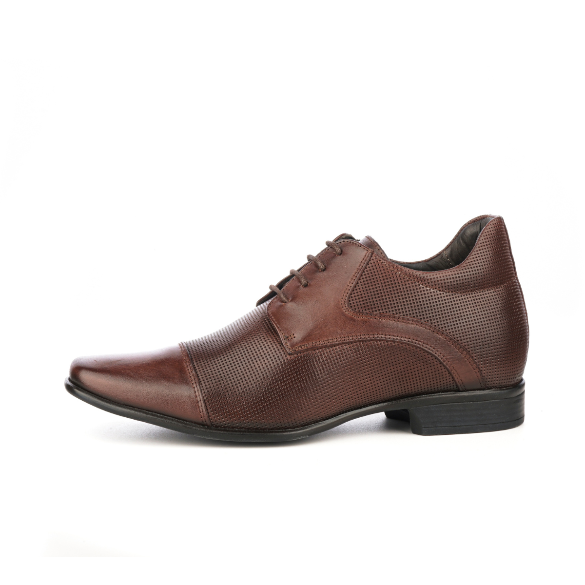 Max Denegri Mëxico - Zapatos de Vestir para hombre derby Café 7cms de Altura London